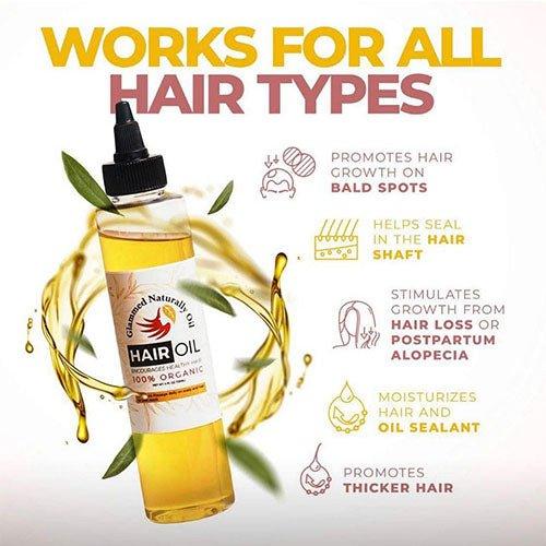 4oz Hair Growth, Braid Oil & Castor Oil Bundle - GlammedNaturallyOil