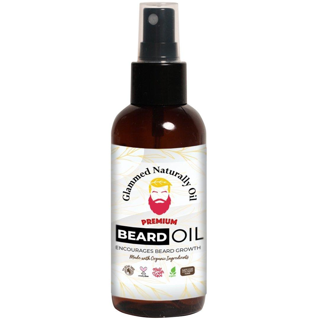 Beard Growth Oil (Hair & Beard Growth In Men) - GlammedNaturallyOil