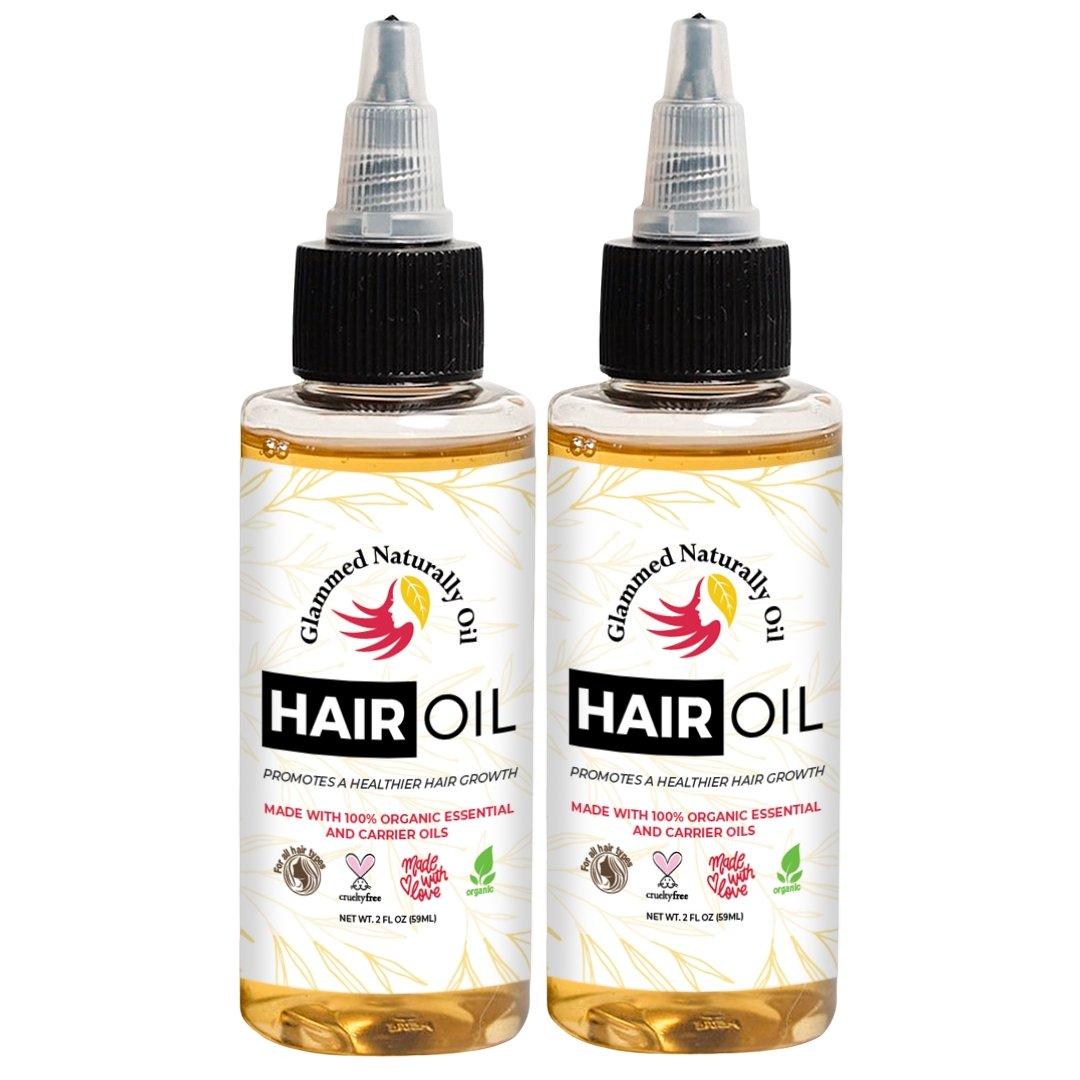 Double Hair Growth oil Bundle - GlammedNaturallyOil