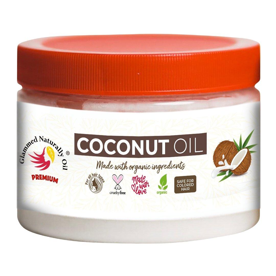 Organic Coconut Oil - GlammedNaturallyOil