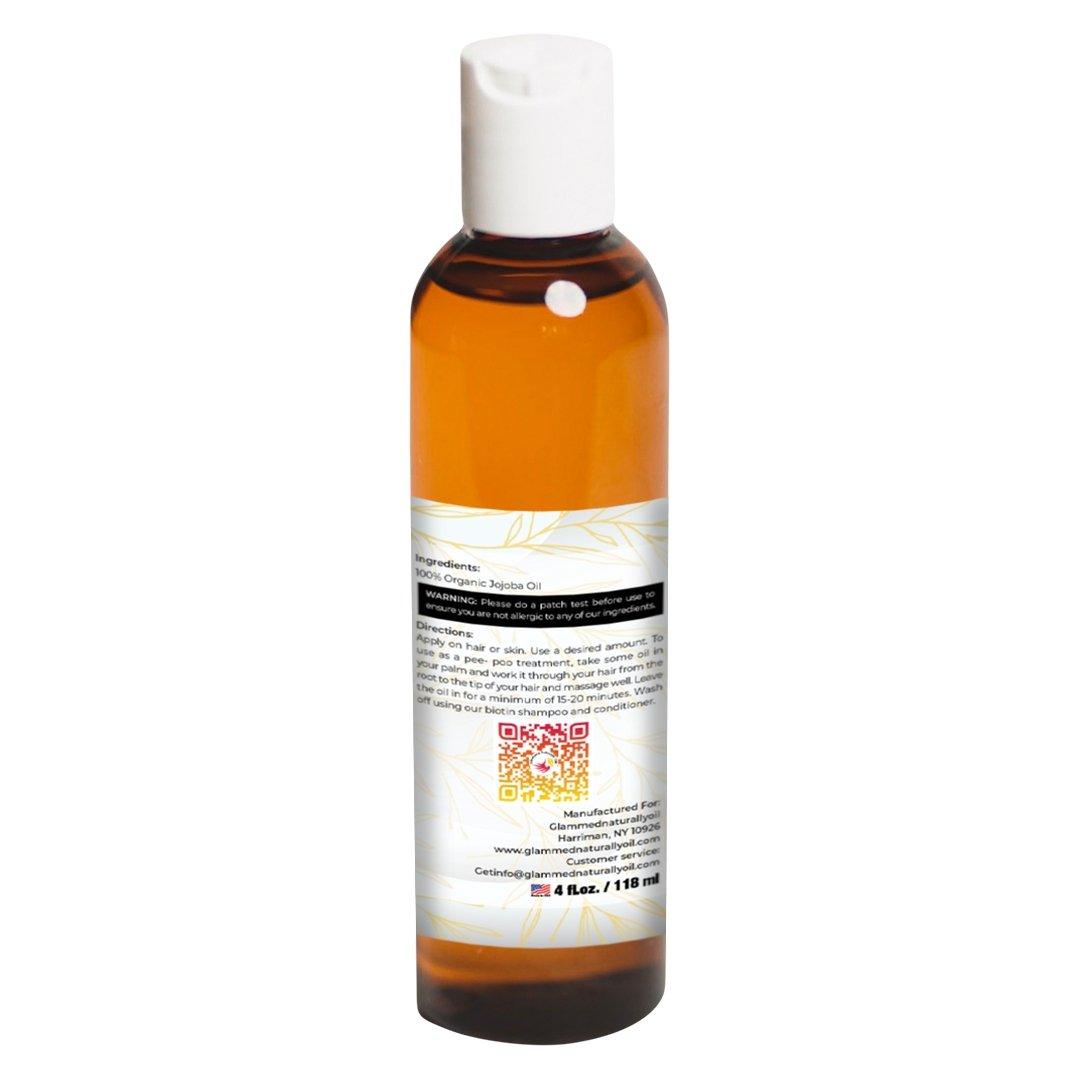 Organic Jojoba Oil - GlammedNaturallyOil